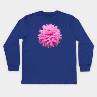 Mothers Day Flowers Dahlia Kids Long Sleeve T-Shirt